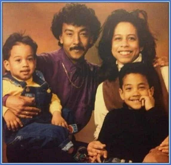 Before Jurrien was born, this family existed. A family made up of Marilyn, her husband, Christopher and Shamier.