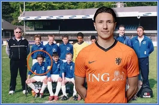 Steven Berghuis Early Years in Academy Football.