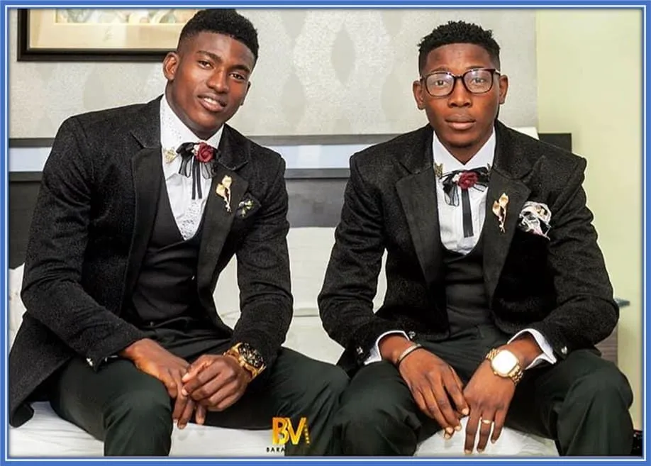 Meet Victor; he is Taiwo Awoniyi's brother (one of his closest siblings).