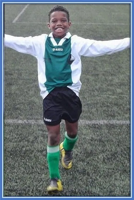 As a child, young Tyrell was so full of energy, enthusiasm, and determination.