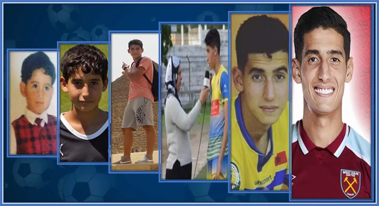 La biographie de Nayef Aguerd - De son enfance au moment o&ugrave; il est devenu c&eacute;l&egrave;bre.