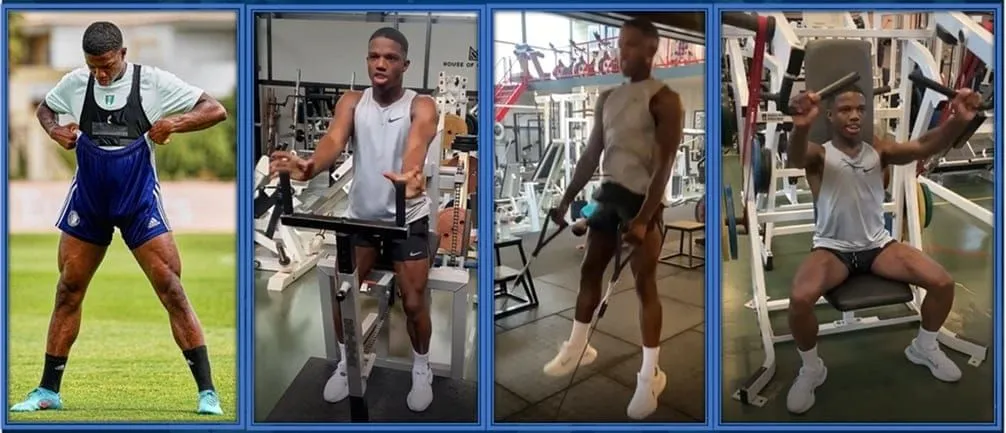 With just little body fat and an incredible 50% muscle mass, Tyrell Malacia is a beast in the making.