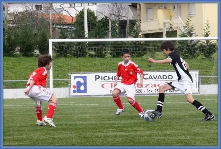 The early years of the Portuguese professional footballer were filled with lots of hopes.