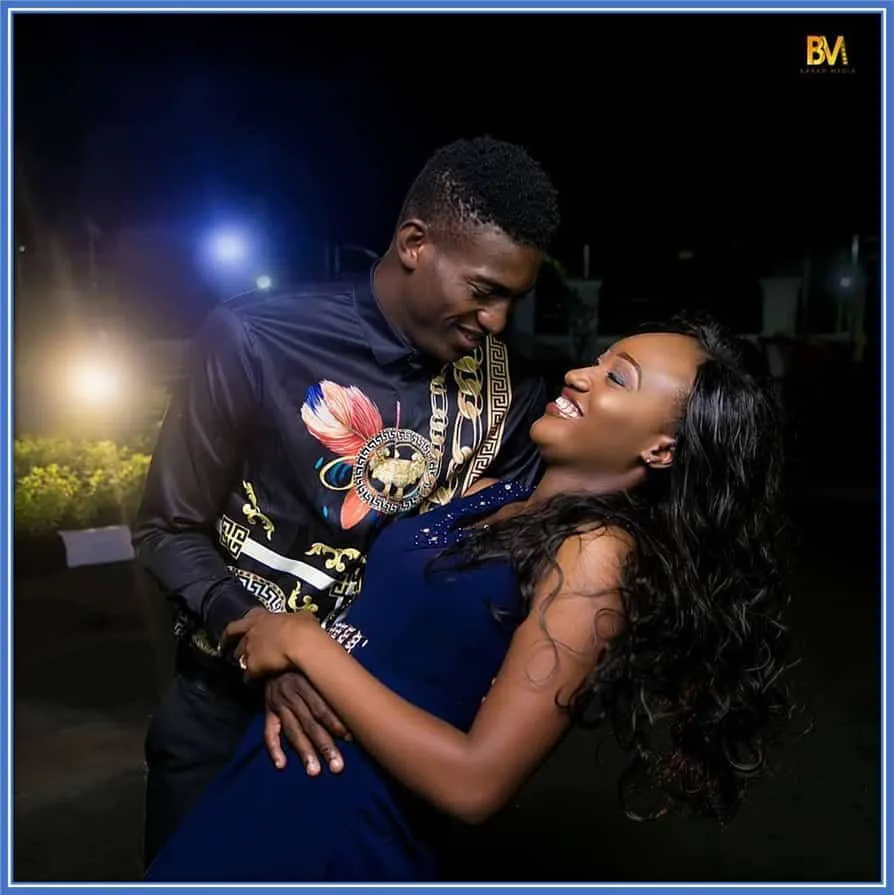 From this moment, love clicked for these two love birds. They were destined (since their secondary school days) to be together as husband and wife. 