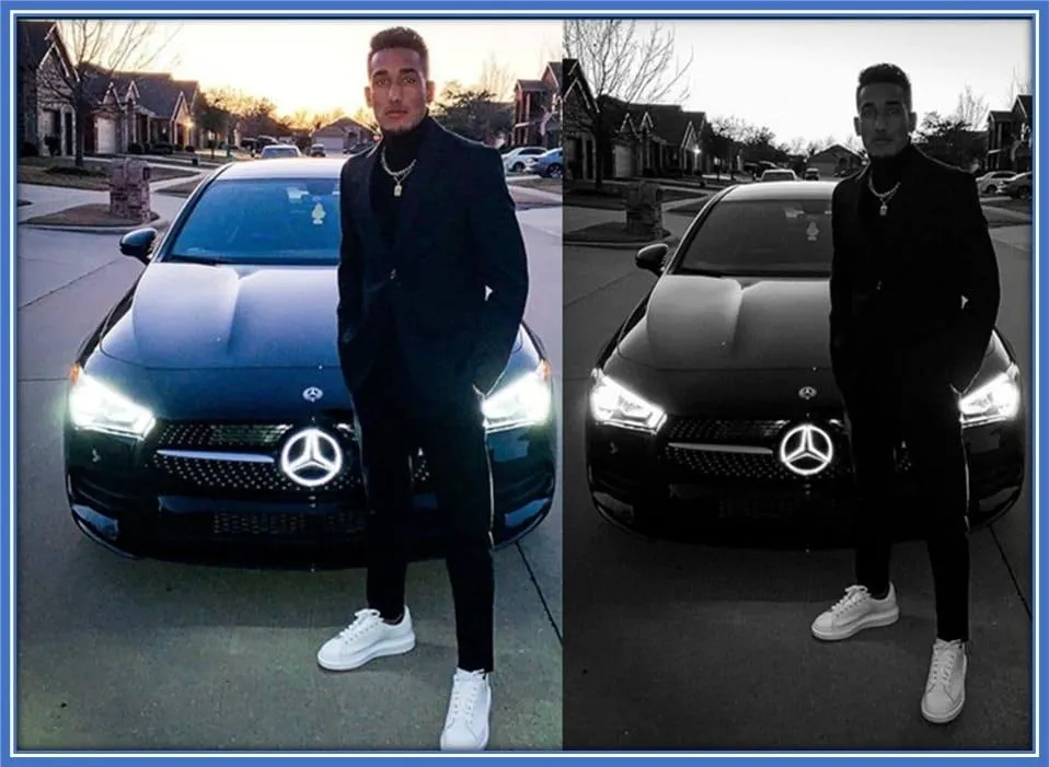 It is obvious that Jesus Ferreira loves cars.
