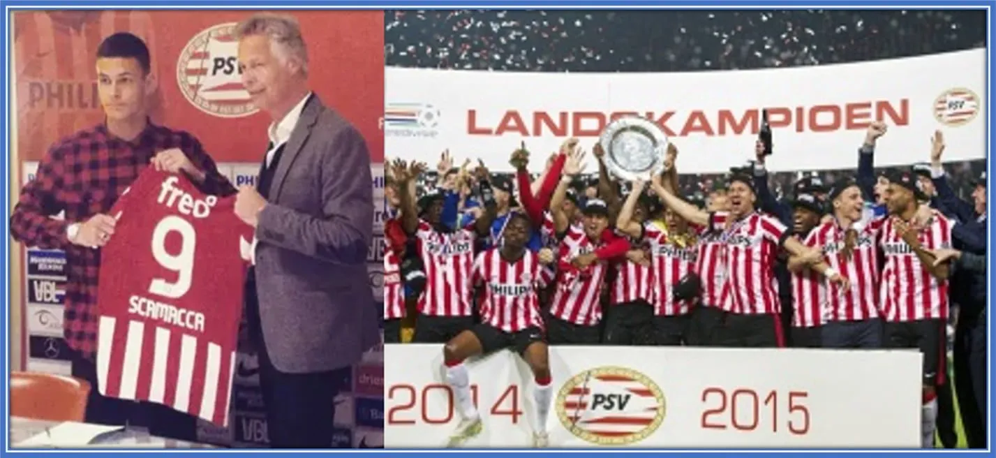 The club knew they had someone special from the day he arrived at PSV. He came, saw and conquered Dutch football.
