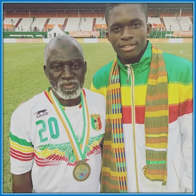 Meet one of Cheick Doucoure's Parents - his Father.