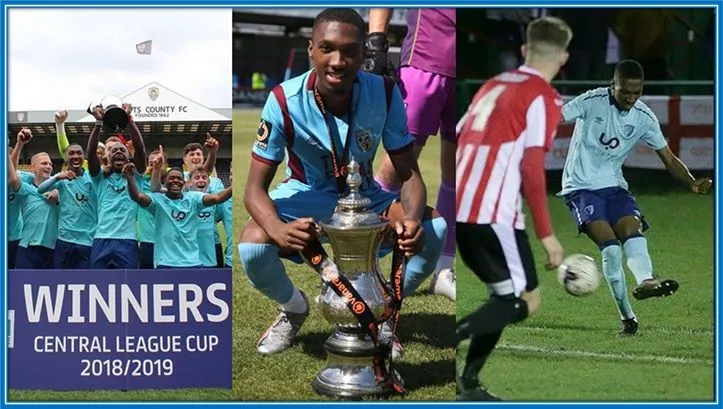 Just as he began playing senior football, he was branded a Hero of Weymouth.