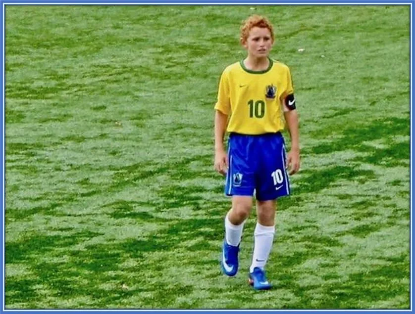 The soccer star from O'Fallon was a leader in his early years.