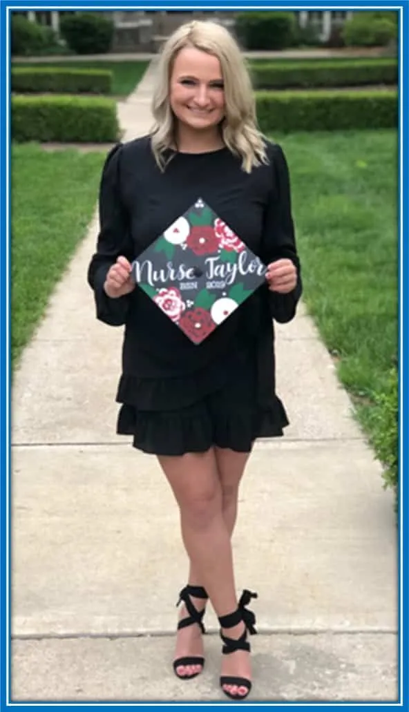 On this day, Taylor Sargent became a nurse.