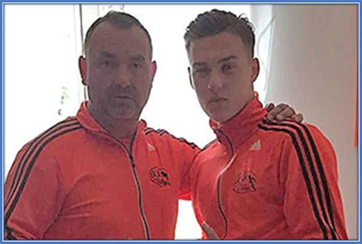 Meet Ante Gale, the sponsor who helped the youngster continue his football in Europe.