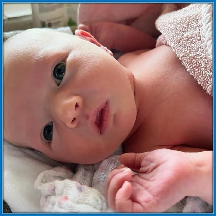 Meet Josh Sargent's daughter, whose name is yet he is yet to reveal.
