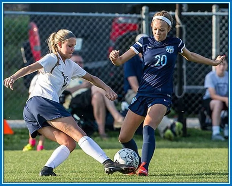 Not many soccer fans know that Josh Sargent's wife (Kirsten Lepping) is a soccer player.