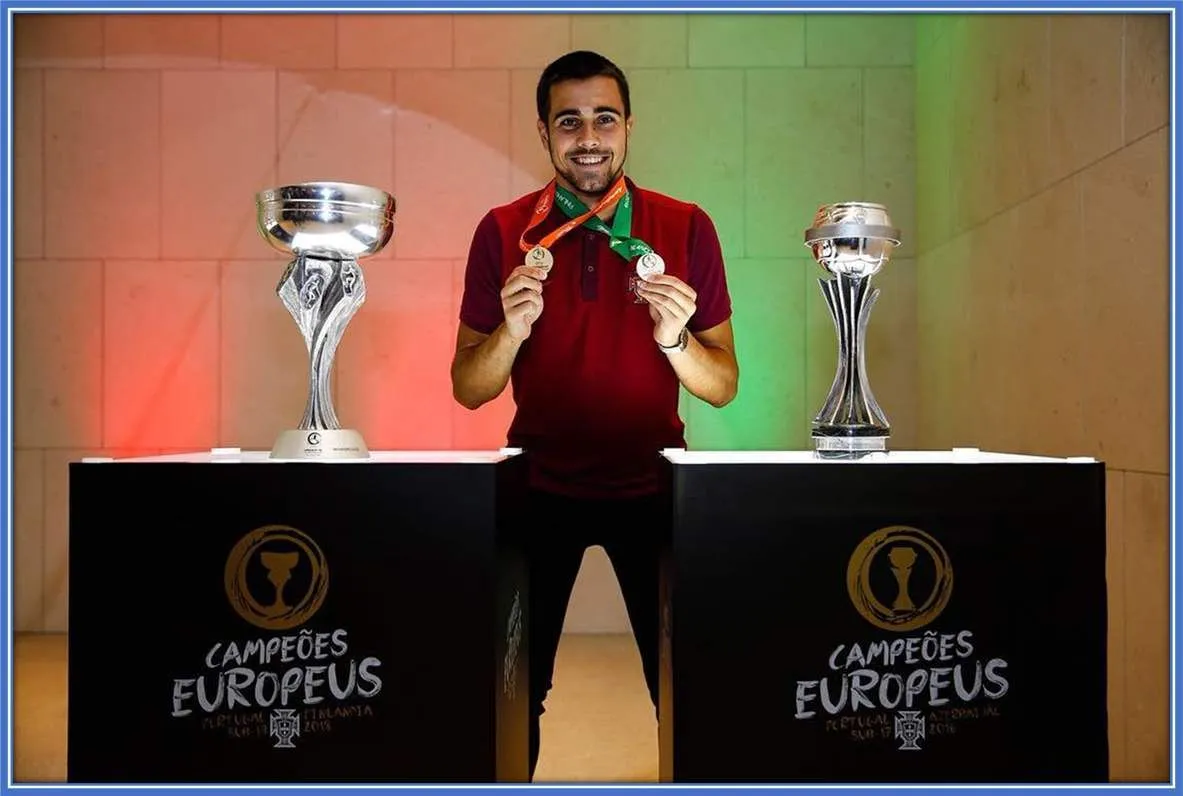 Having won these trophies, he became one of the world's most decorated youth Goalkeepers.