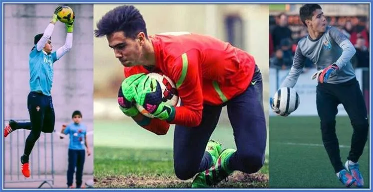 Diogo made lots of sacrifices in other to have Key attributes to be a successful Goalkeeper.
