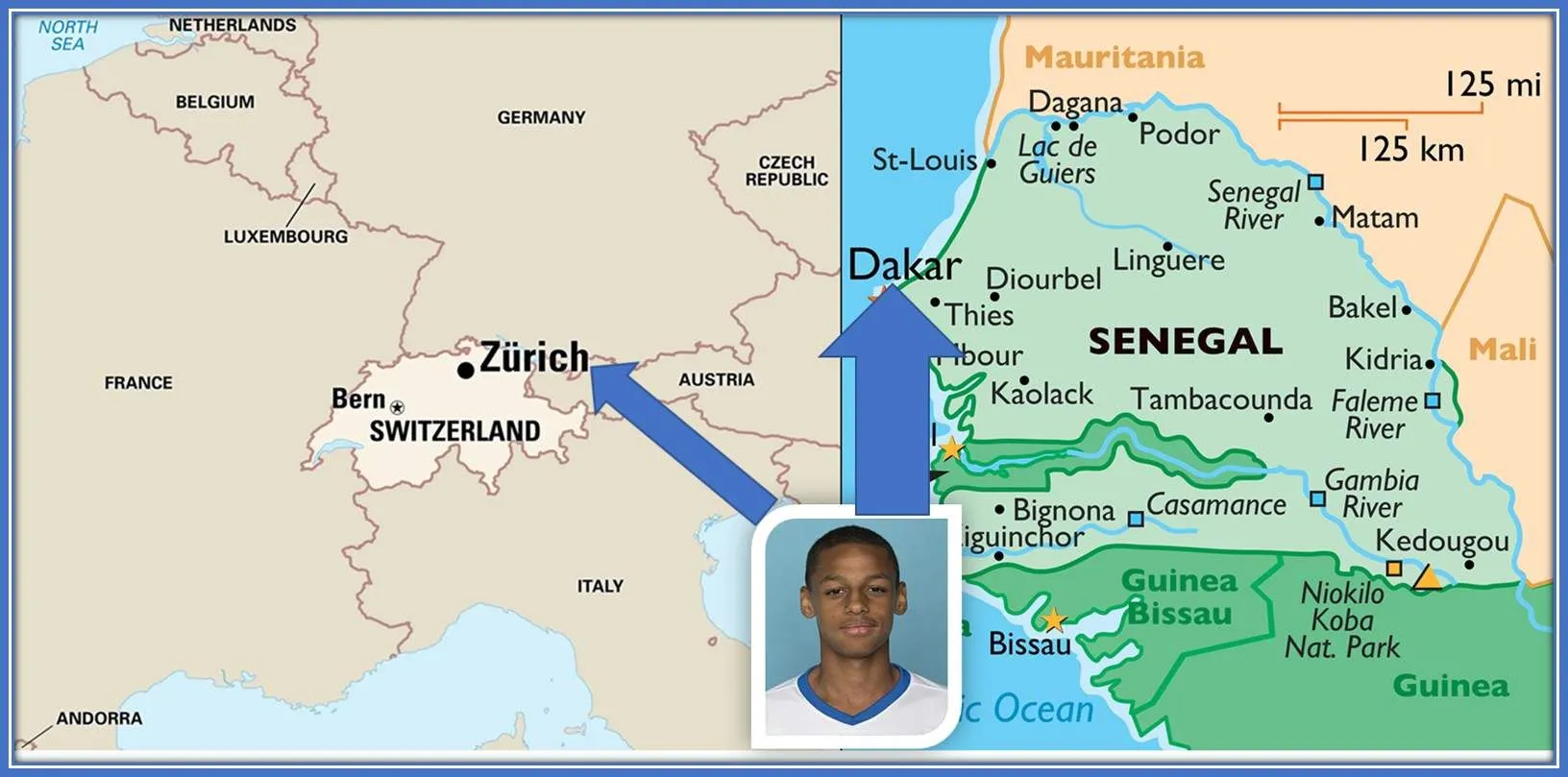 Sow is of Swiss and Senegalese descent through his Mother (Mohameth Sow) and Father (Ibrahima Sow).