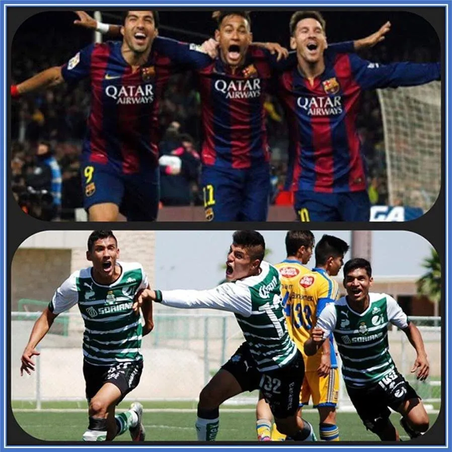 In their local environment, these three Mexican kids replicated the wonders of MSN - Messi, Suarez and Neymar.
