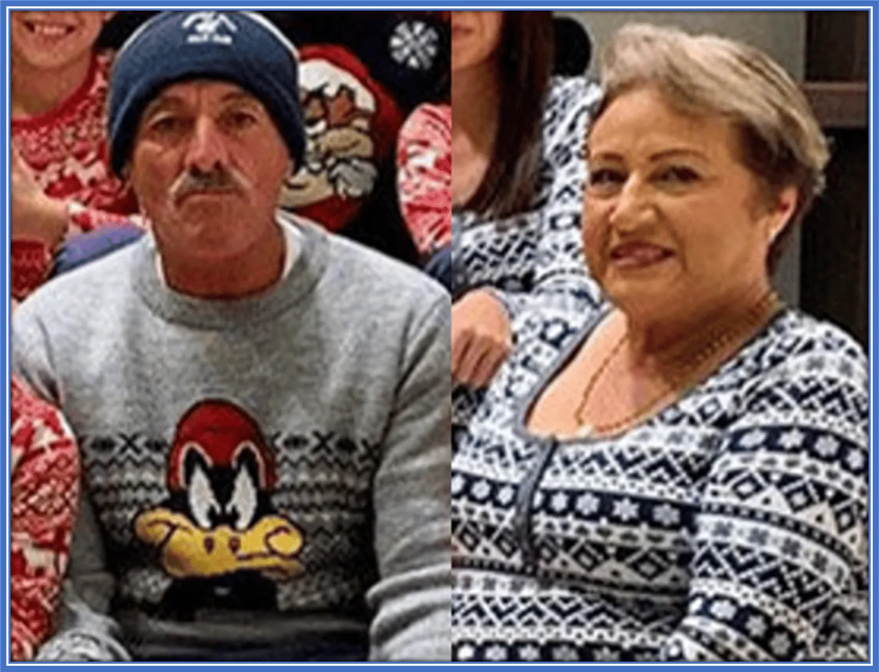 Behold H&eacute;ctor Herrera's Parents - Mother(Mar&iacute;a L&oacute;pez) and Father (Miguel Herrera).