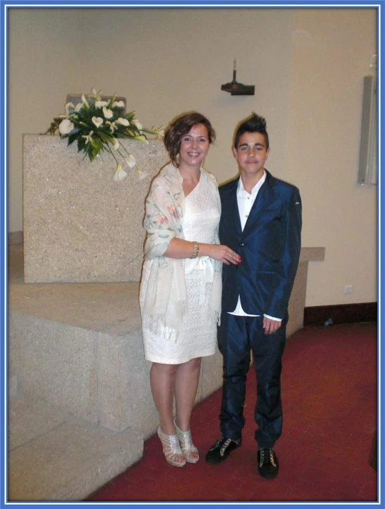 On this day, the future FC Porto Shot stopper was prepared to receive his first Eucharist.