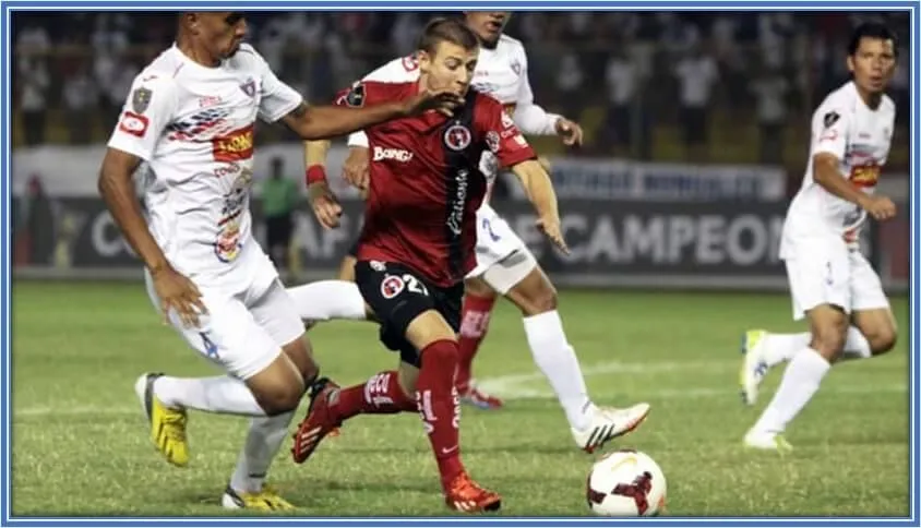 Paul Arriola's professional career