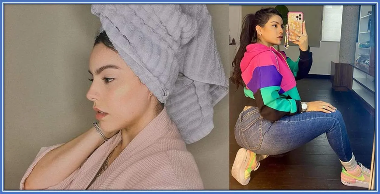 Introducing Penélope Garcia - She is Uriel Antuna's Wife.