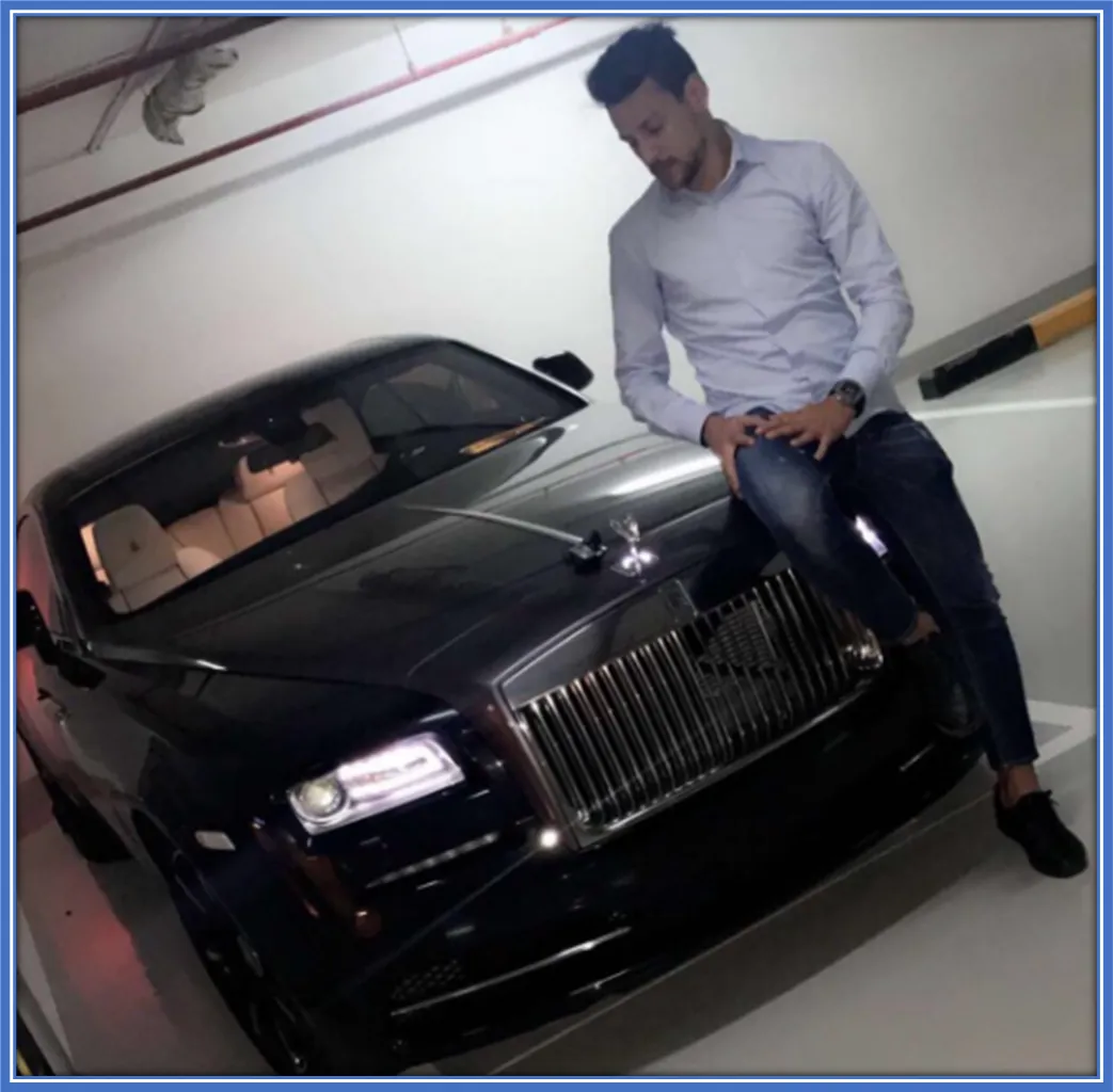 Like his counterparts, he spends a little more on Villas, cars, and luxury goods.
