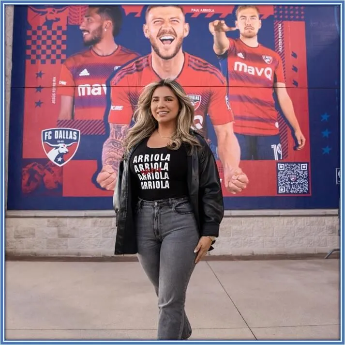 Paul Arriola wife to be