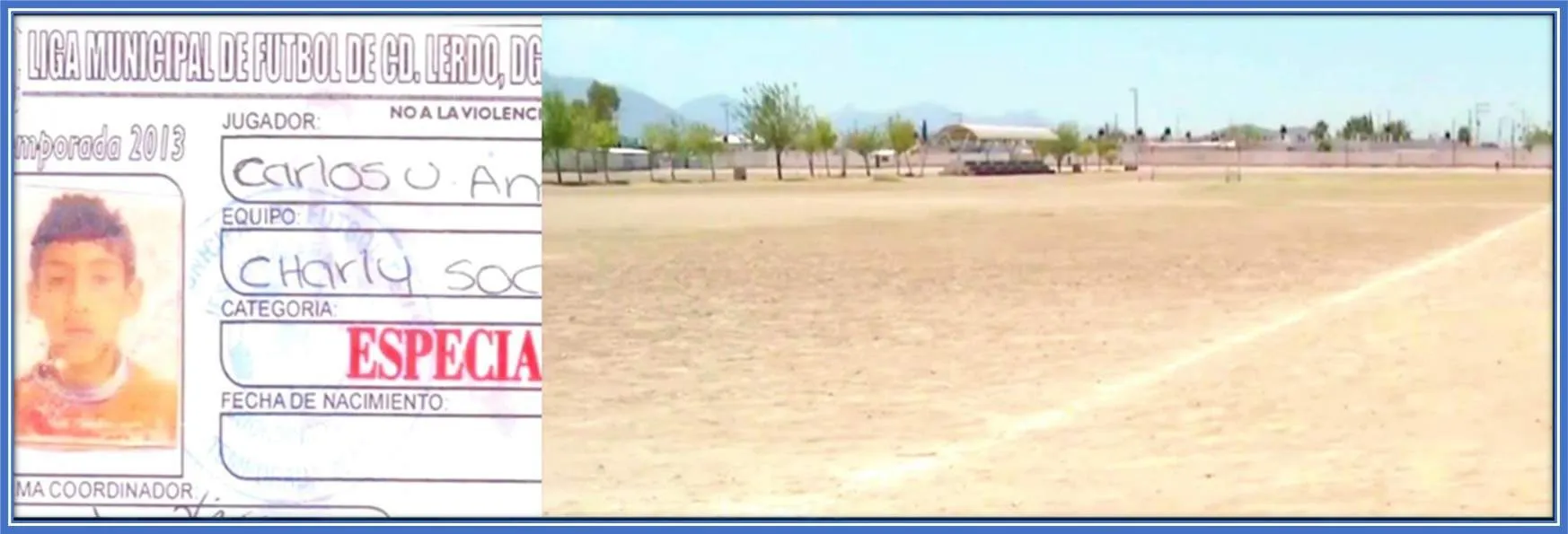 This field made the Mexican Winger.