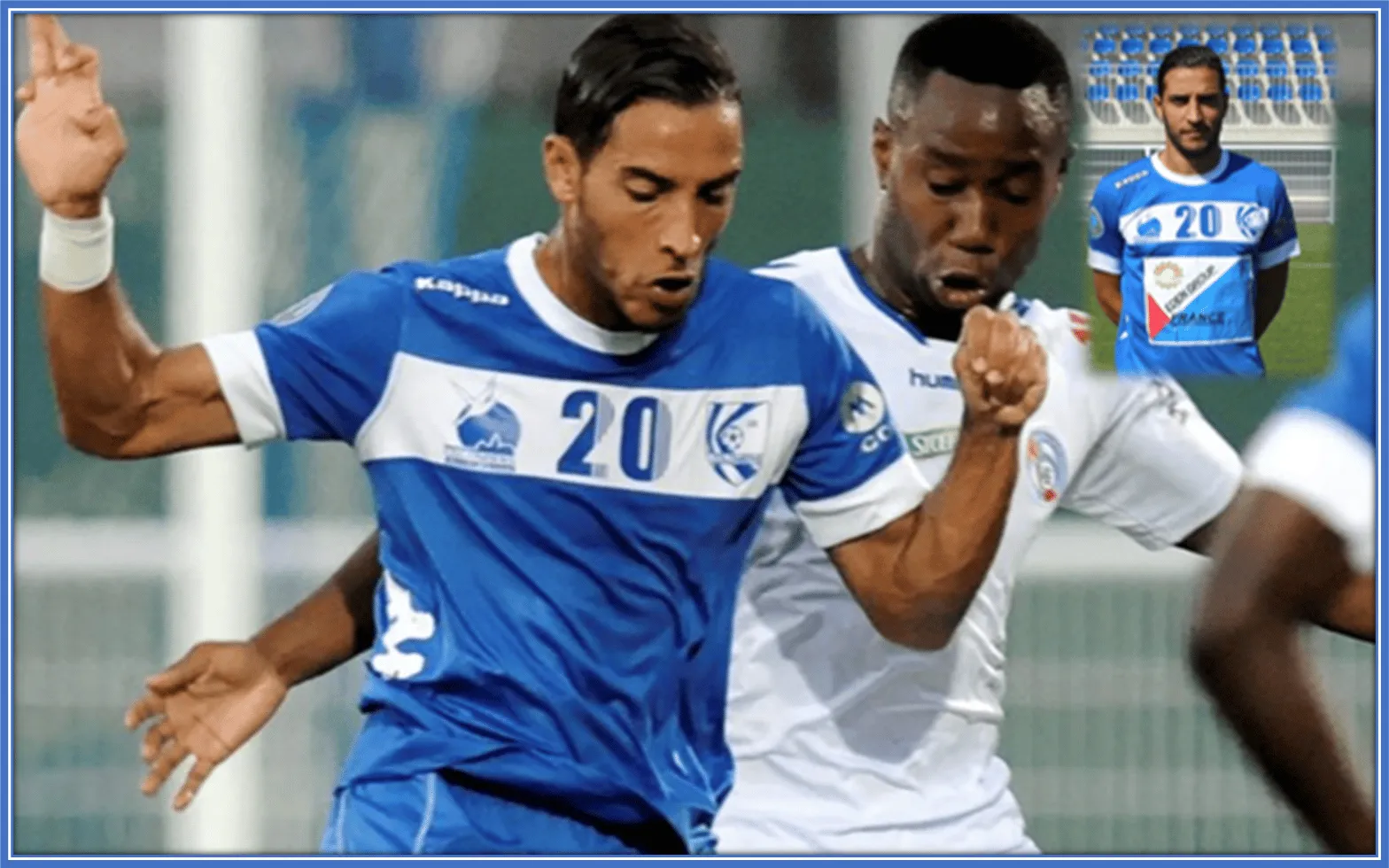 Foued Khazri is an attacking Midfielder for Rapid de Menton.