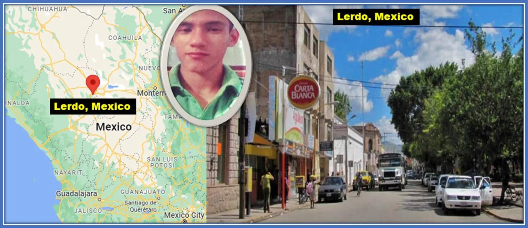 The Speedy Winger hails from the northeastern portion of the Mexican state of Durango.