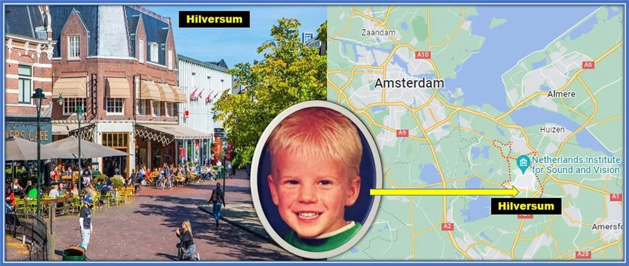 This map aids your understanding of Davy Klaassen's origins.