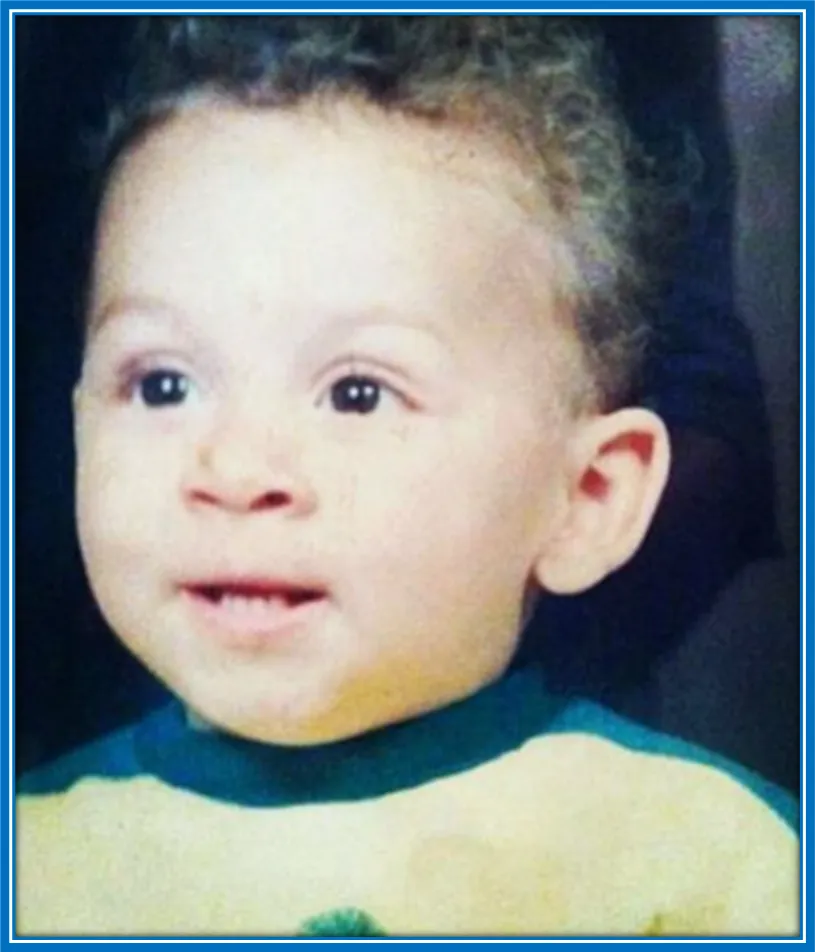 An early picture of Yousseff Msakni.