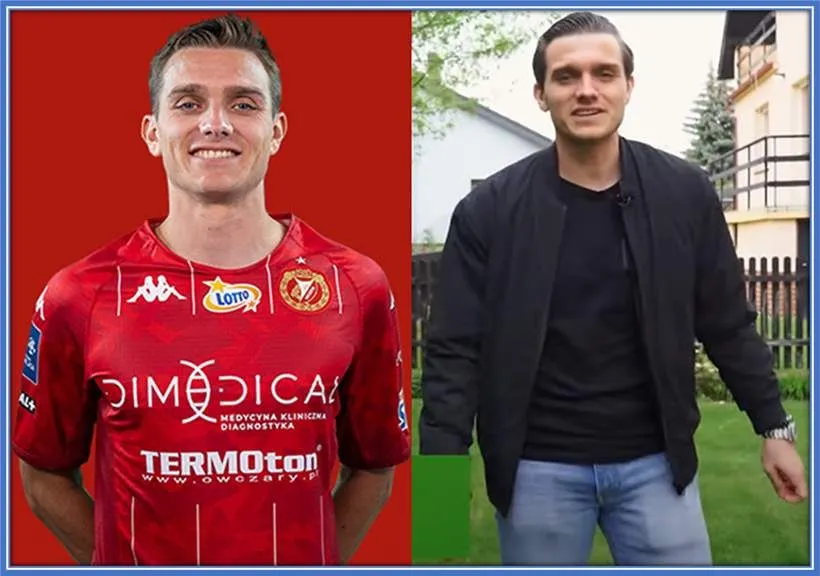 Meet Paweł Zieliński, who is Piotr's immediate older brother.