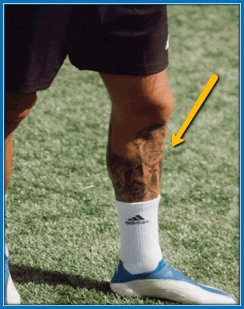 The sensational athlete, Noa has tattoos on most visible part of his body.&nbsp;