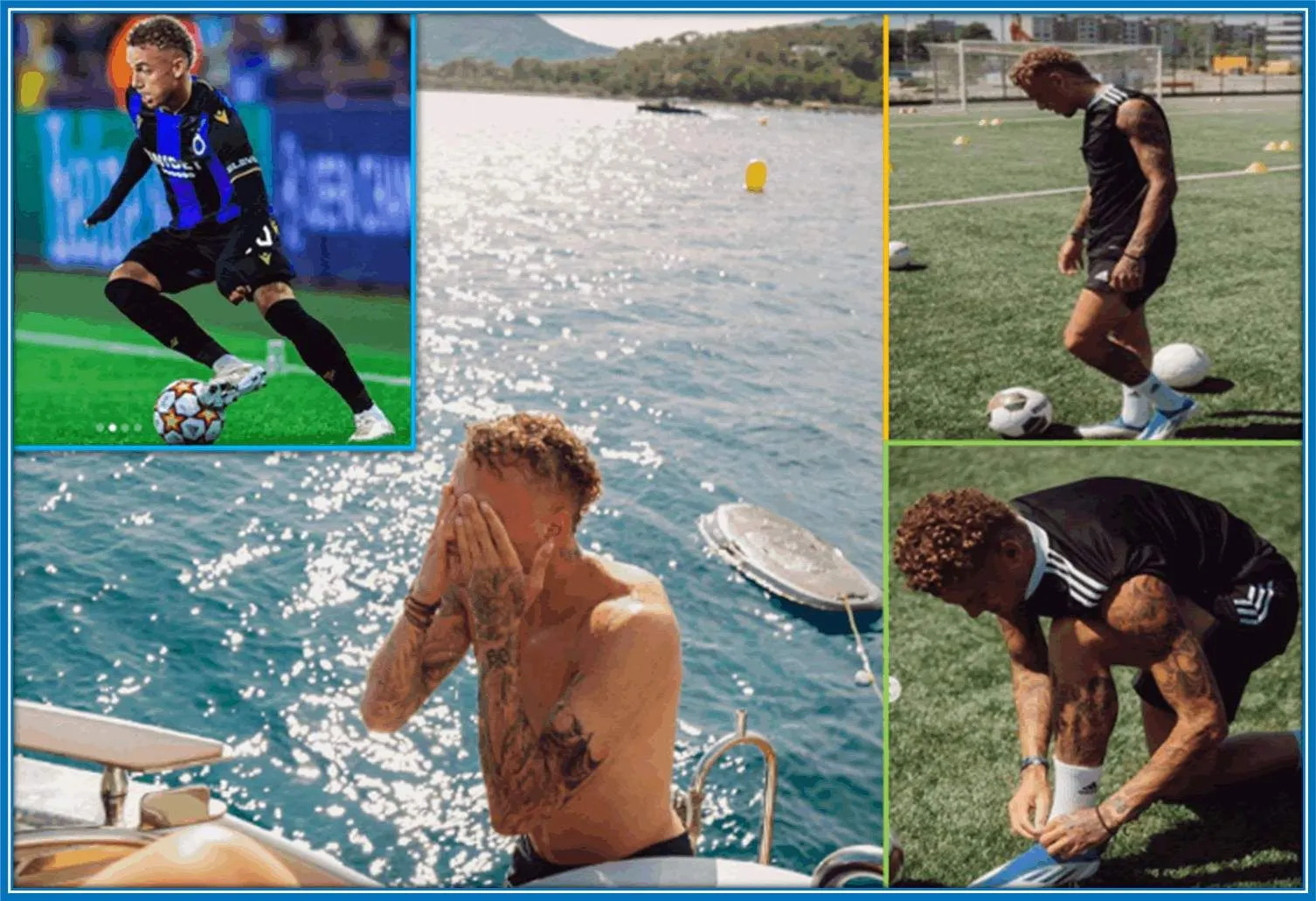 He ensures a balanced meal in living a healthy life. His hobbies include swimming and football.