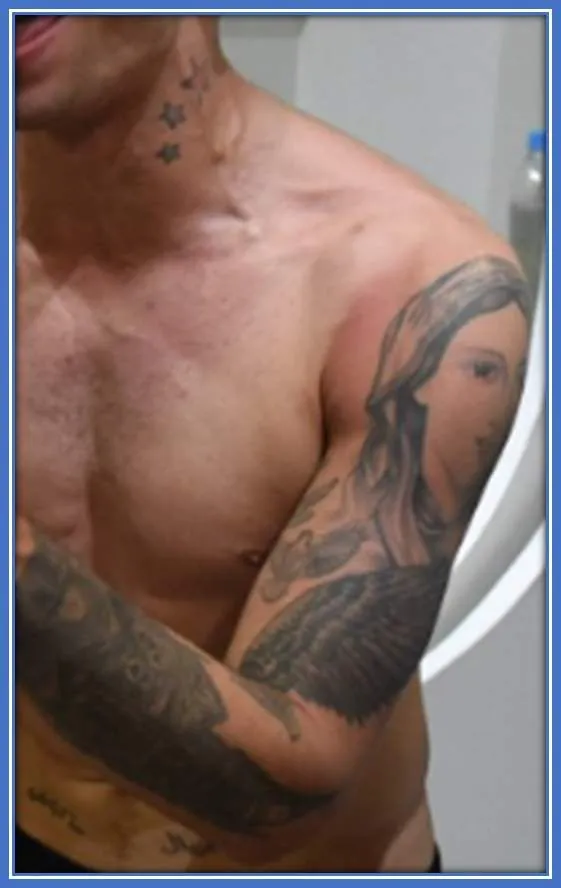 The Sevilla star tattoo design