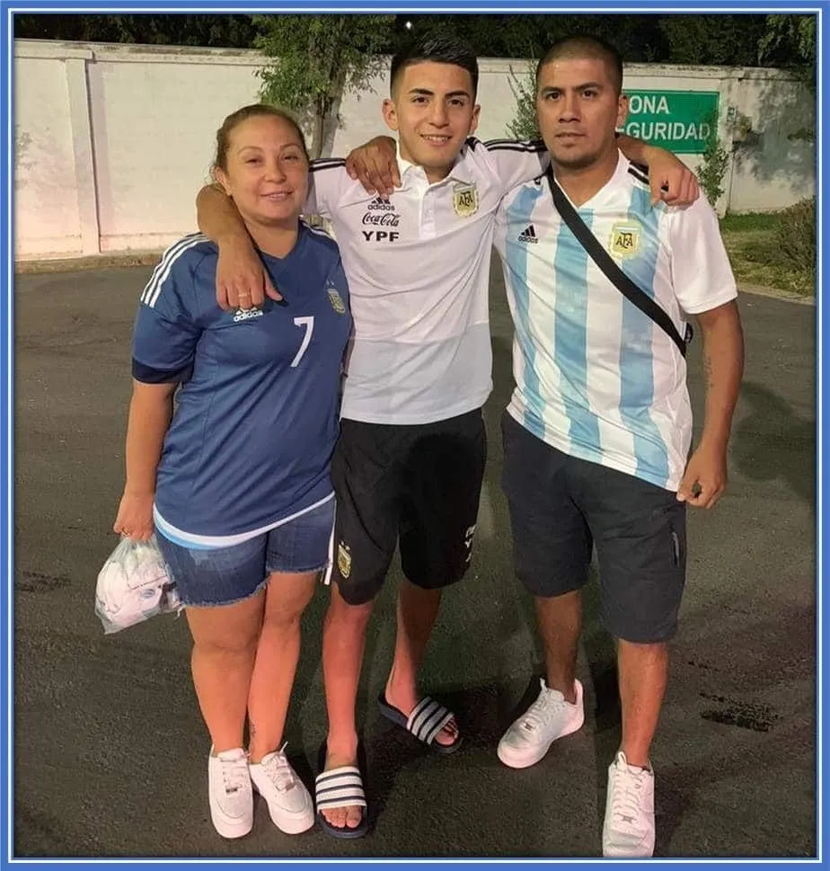 Uma and Diego are super proud of their son, who remains their pillar of strength.