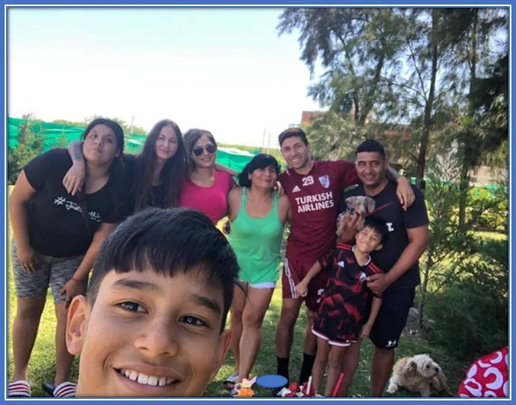 Here, the Montiel household celebrated the birthday of Marii Gon Gabi Jaky, his Mum.