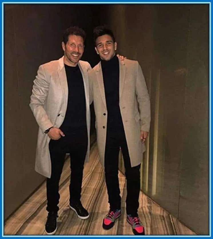 Diego Pablo is the Father of the Napoli Athlete.