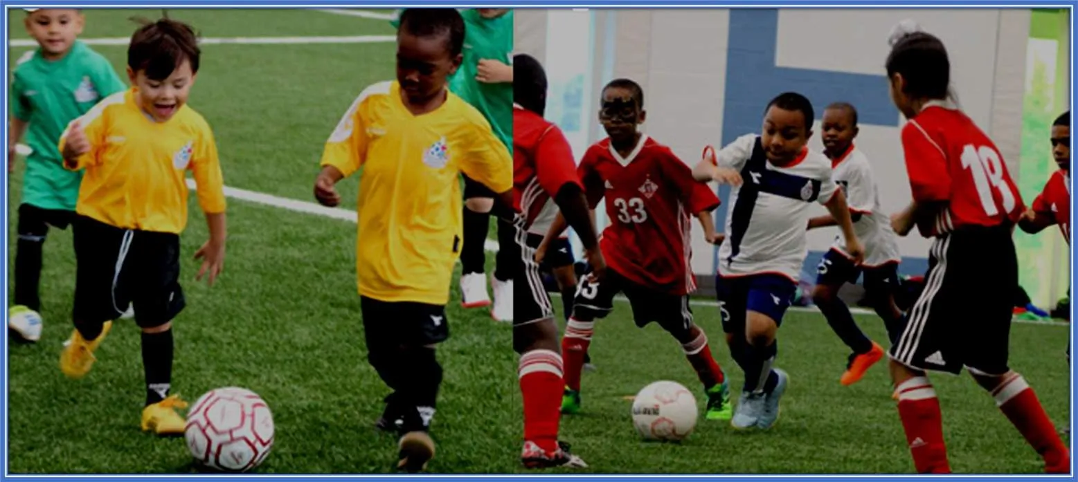 Junior rose through the youthful age groups of Brampton YSC.