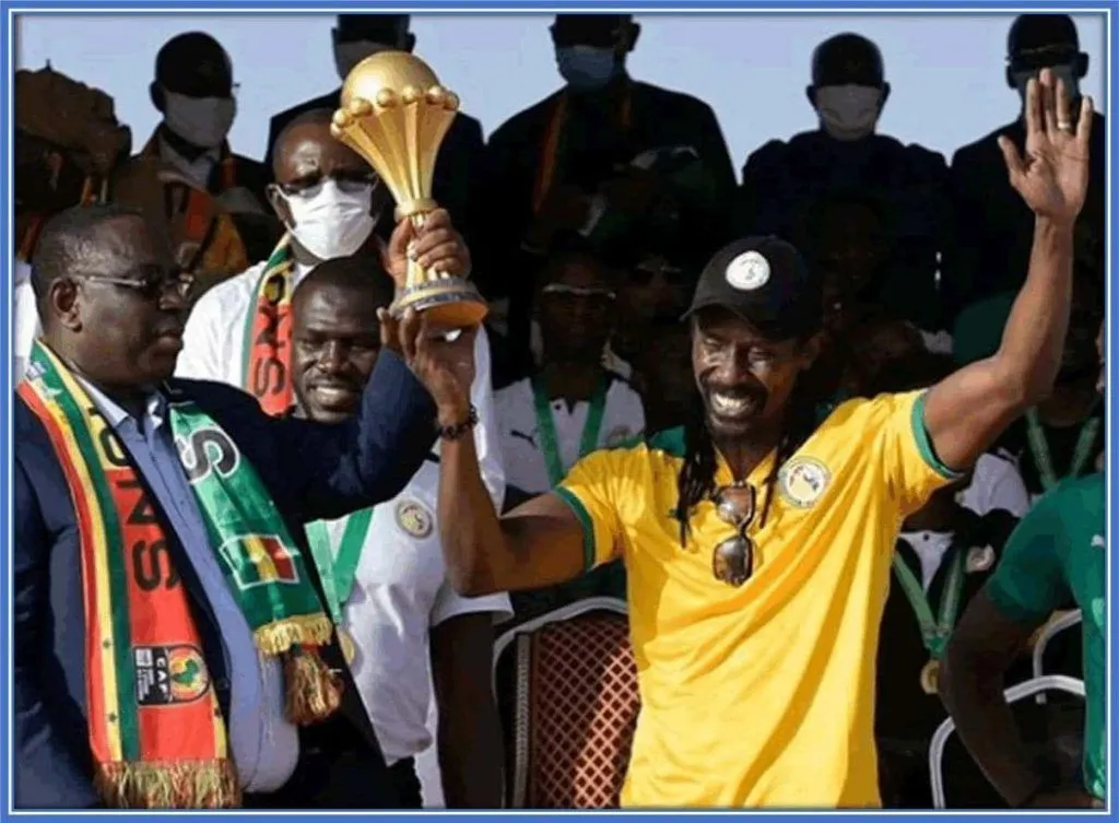 Ciss&eacute; coached Senegal, helping Senegal to its first-ever final since 2002.