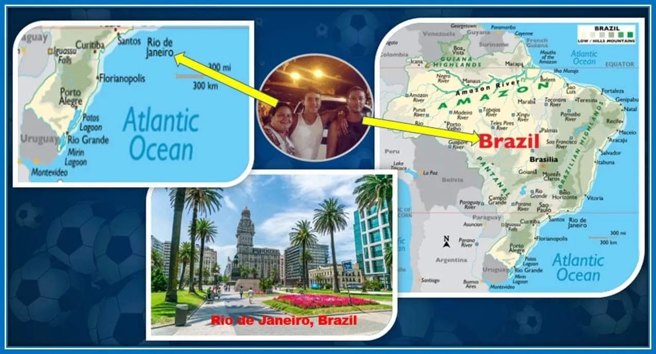 This map helps you understand where the Inter Pedro Guilherme comes from.