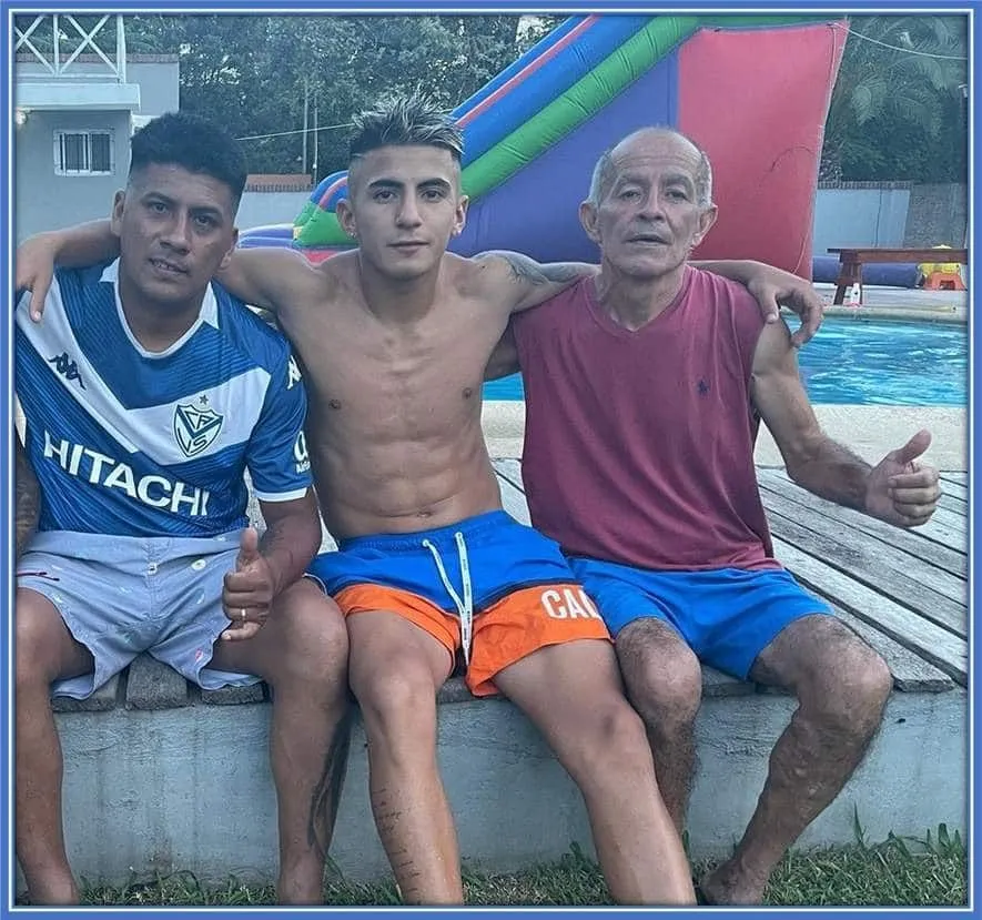 Having a supportive grandpa who he lived with helped shaped Thiago's career foundation.