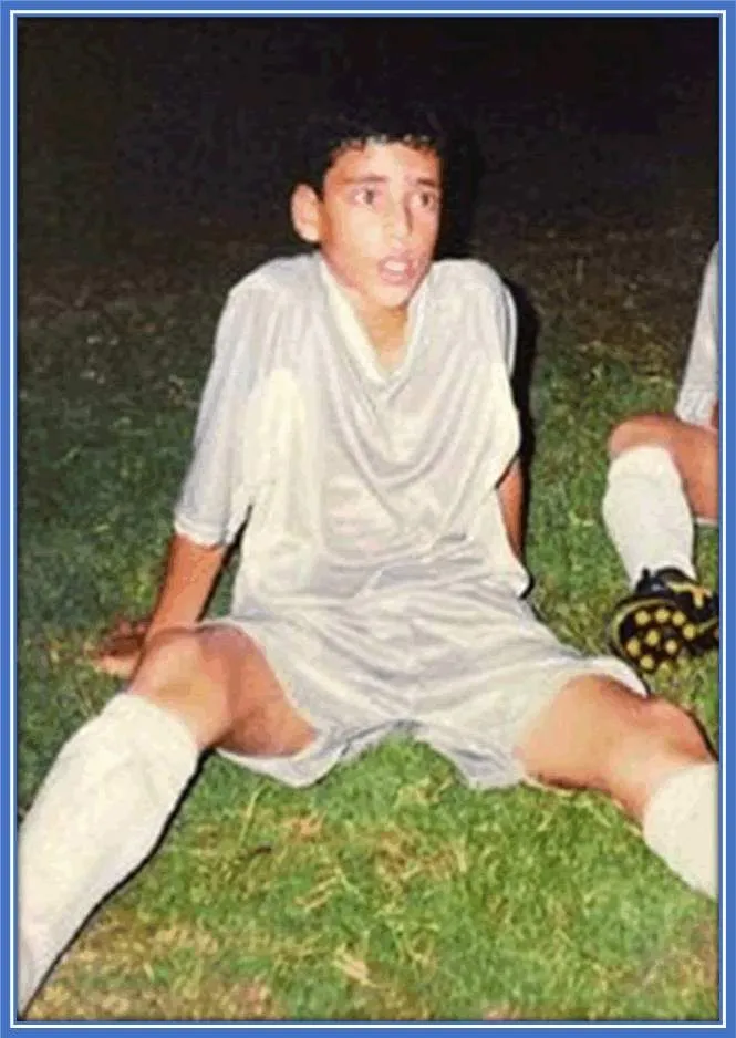 Because his father is a former football player, it helped Mehdi shape his career decision quite early.