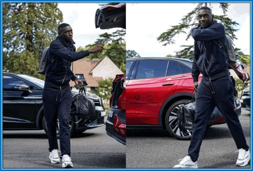 The French professional footballer spends a little more on Villas, cars, and luxury goods.