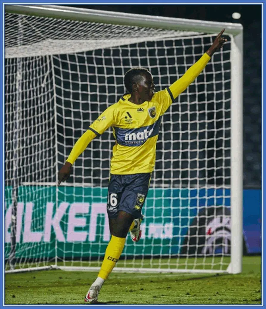 Garang shares a lot of related traits, with his eagerness to beat men, identical to what Dembele.