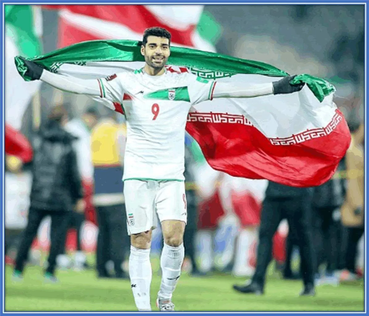 Mehdi Taremi gladly identifies with the people of the Republic of Iran.