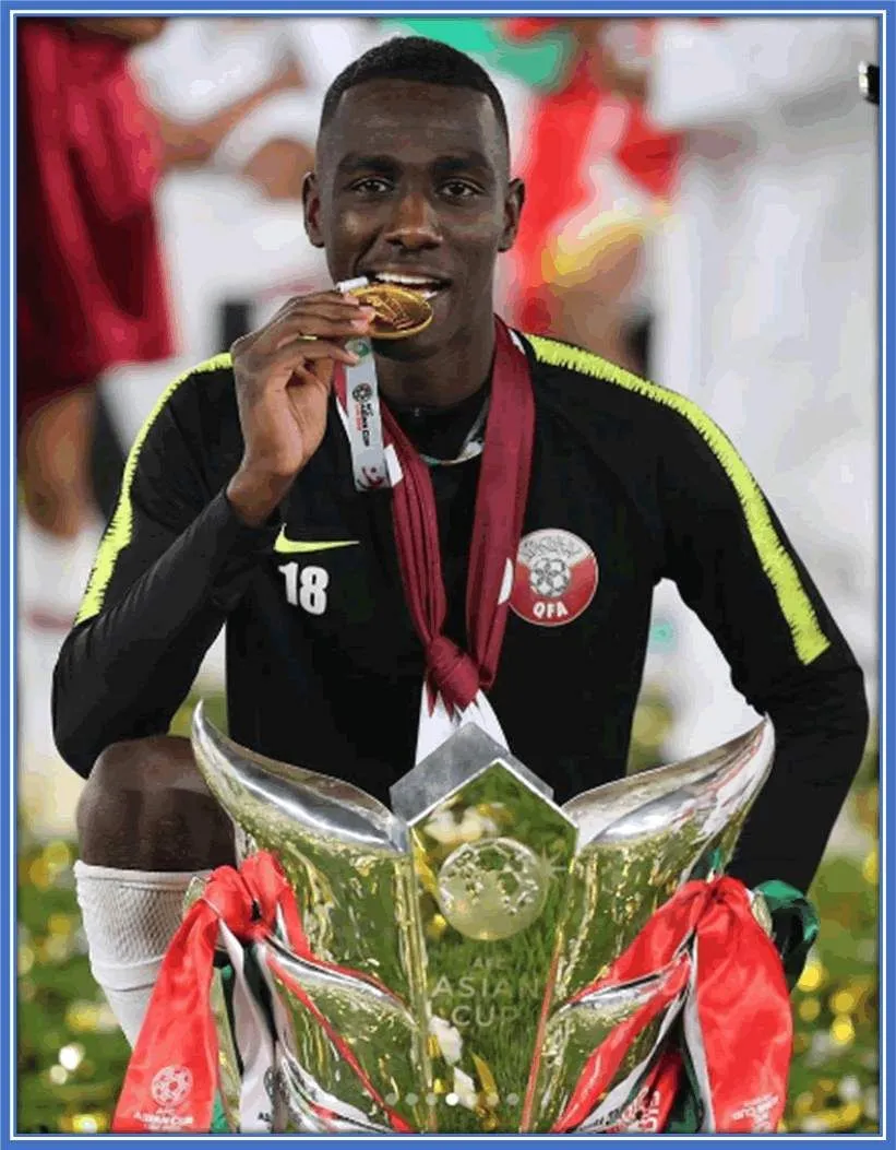 Almoez became the pride of a nation after winning Qatar's first-ever AFC Asian Cup title.