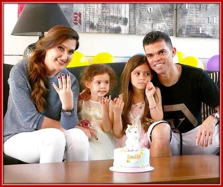 Here are Pepe's Daughters- Angeli Sofi Moreira Ferreira, and Emily Moreira