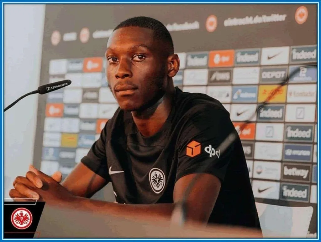 After signing a five-year deal, Muani linked up with Eintracht in the summer of 2022.